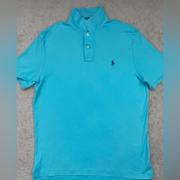 Polo Ralph Lauren Men's Solid Custom Short Sleeve Polo Shirt - Picture 2 of 11